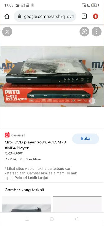 dvd mito s633 player vcd video unboxing mp3 mp4 usb kabel.                                 2025 2026