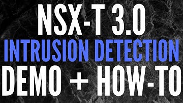NSX-T 3.0 IDS Training