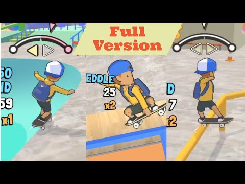 Perfect Grind - full version, game learning and gameplay, super skate simulator