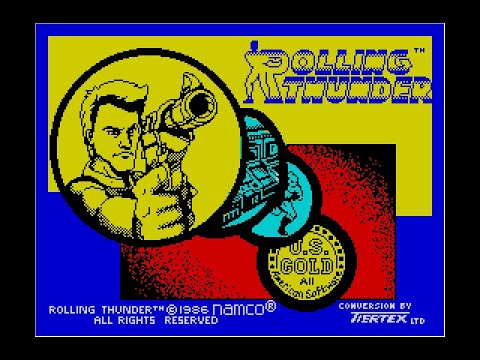 Rolling Thunder. ZX Spectrum. Прохождение