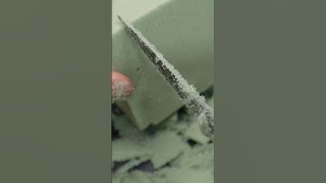 Scraping Crunchy Dry Floral Foam #shorts #floralfoamsound #asmr #asmrsounds #asmrvideo  #satisfying