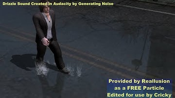 iClone Demo Foot Step Particle Water Splash