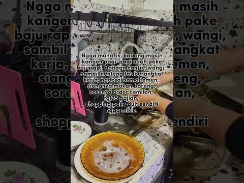 Skrg Mah Pagi2 Udah Nyuci Piring Aja Fyp 