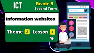 Information websites | Grade 5 | Theme 3 - Lesson 4 | ICT