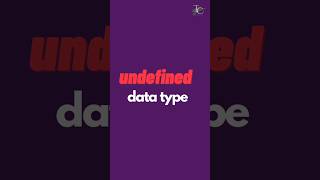 undefined type | primitive data types in JavaScript part 5 | JavaScript Tutorial in 1 minutes #29