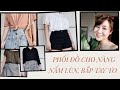 PHỐI ĐỒ CHO NÀNG nấm lùn, bắp tay to & cổ không thon 🎄⭐ (P1) | PETITE FASHION