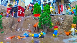 LEGO DAM BREACH AND LEGO CITY DISASTER
