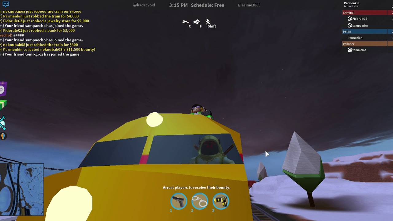 kdo řídí vlak v jailbreak