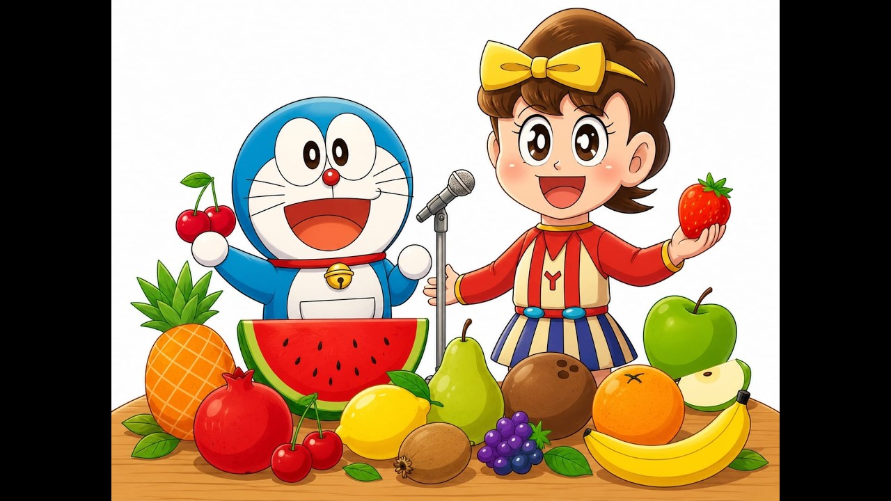 ドラえもんと小泉美子 歌う学習 私はここにいます (Doraemon and