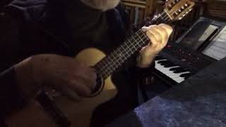 Video thumbnail of "A World Of Our Own - solo ukulele - Arranged and played by Colin Tribe"