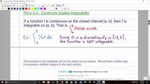 4 3   Riemann Sums and Definite Integrals