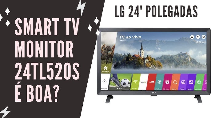 Smart TV LED 28 HD LG 28MT49S-OS HDMI USB Wifi Integrado Conversor Digital  - Smart TV - Magazine Luiza