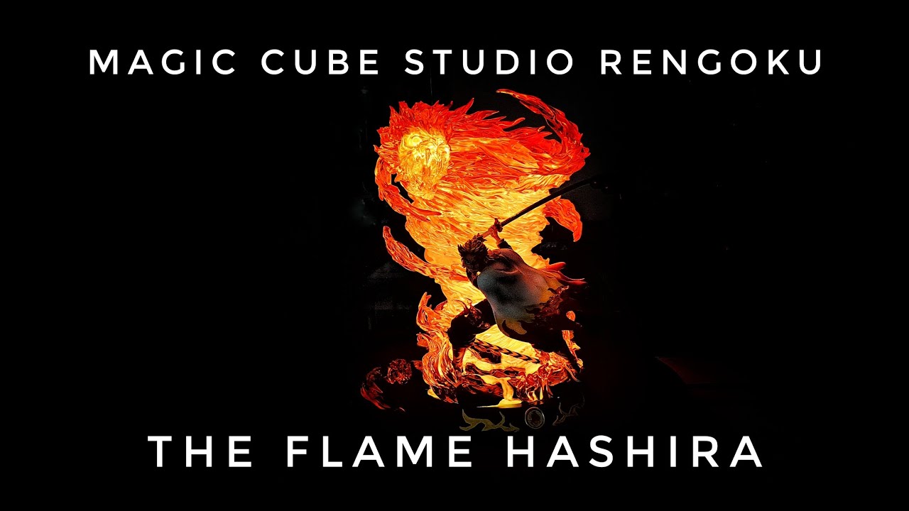 Unboxing Magic Cube Studio Rengoku! Amazing lightup feature! Not ...
