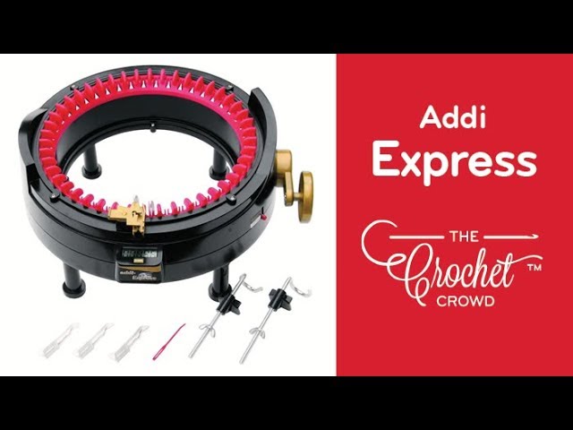 New Improved Version Of addi Express Kingsize Extended Starter Kit With New  Improved Mechanical Row Counter. Knitting Machine, 2 Pattern Books, Hook