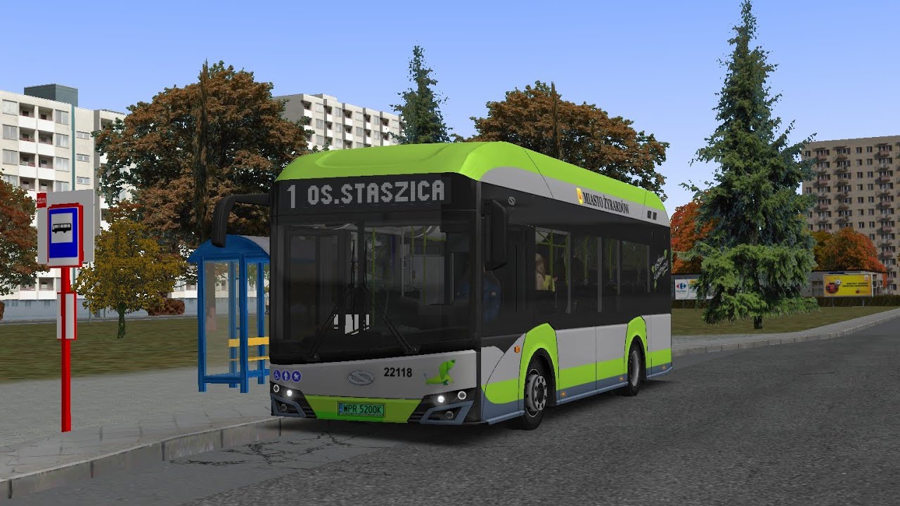 OMSI 2 - Pruszków (Nowa Wersja) - Linia 1 - Solaris Urbino 9LE  Electric