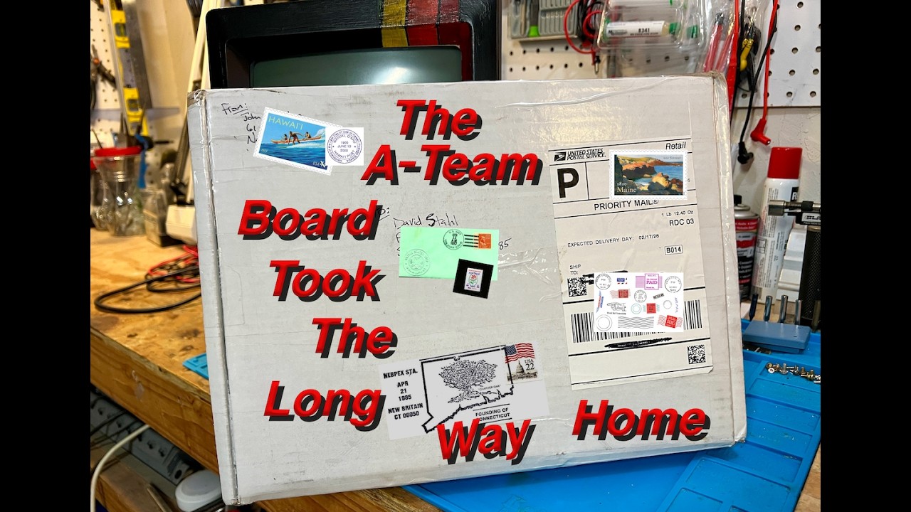 Sunday Retro Repair Show🔨 Join Me & My Guests The ATeam Board took The Long Way Home Will It Work