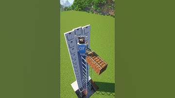 Minecraft Happy Ghast Elevator👻 #minecraft