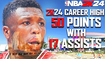 I DROPPED 50 on Nate Robinson & MADE him QUIT in NBA 2K24 with the BEST build in the GAME!