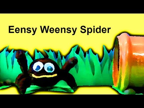 Muffin Songs - Eensy Weensy Spider (Itsy Bitsy)| nursery rhymes & children songs with lyrics