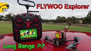 FLYWOO Explorer LR - Тест диапазона VTX 600 МВт VTX ??