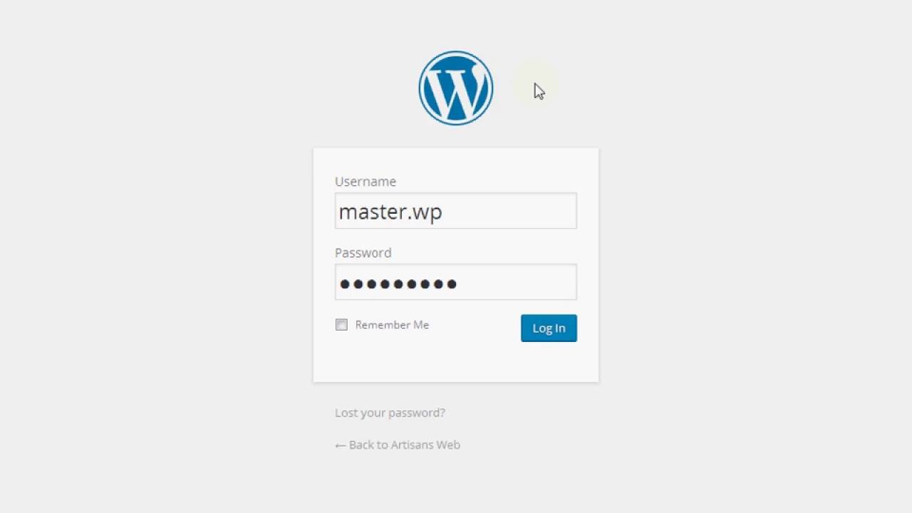 WordPress - How to Change Login Screen Logo - YouTube
