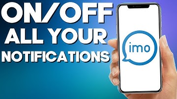 How to Turn On/Off All Notifications On Imo App 2022