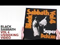 Black Sabbath / Vol 4 vinyl super deluxe unboxing video