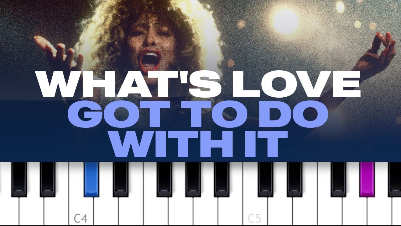 Tina Turner - What's Love Got To Do With It (piano tutorial)
