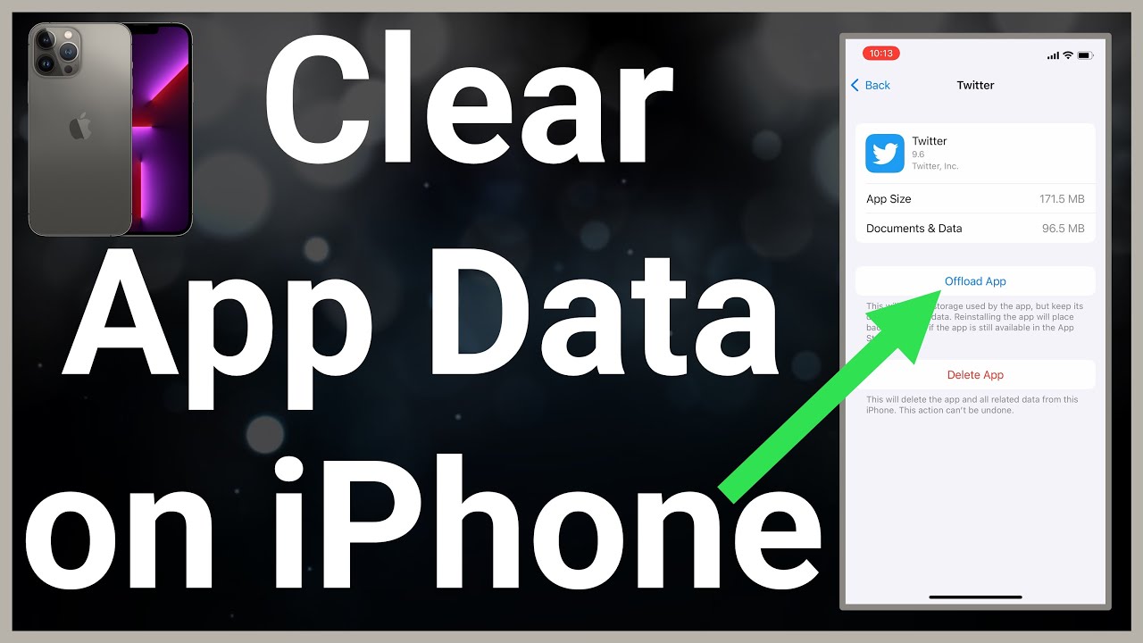 Clear app data