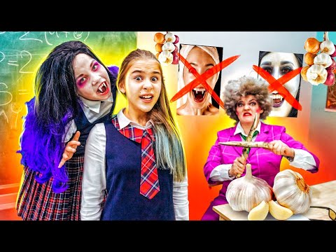 Hvordan man tager en vampyr i skole! Hver vampyr i en almindelig skole!