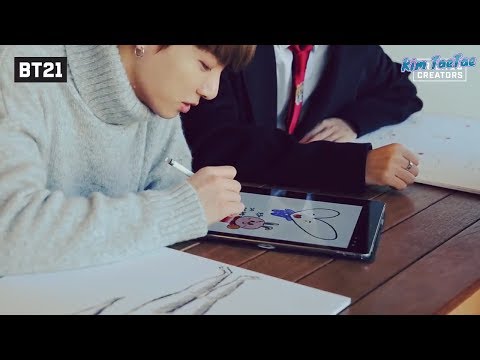 BTS (방탄소년단) Drawing Skills