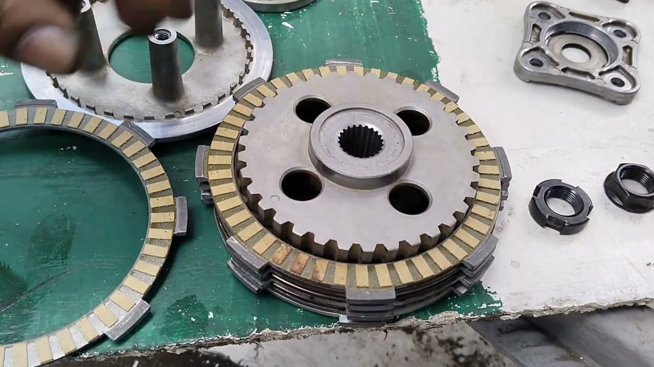 paano mag palit ng clutch lining ng tmx  supremo 150 step by step