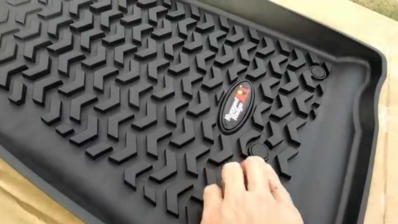 Unboxing Rugged Ridge Jeep Floor Liners Mats Youtube