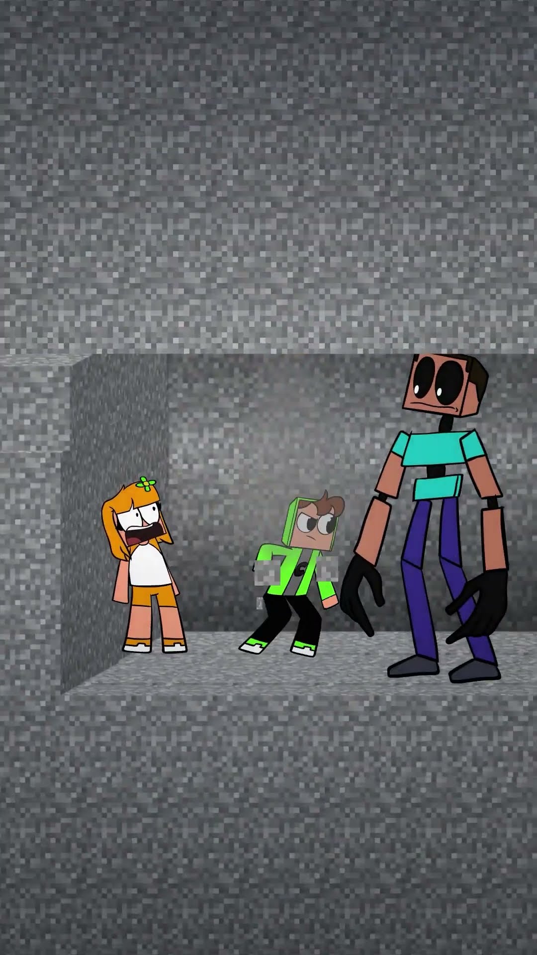 Cadres Salvando Bela do The Mimicer