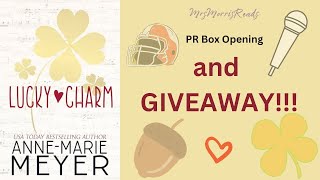 LUCKY CHARM PR Box Opening and GIVEAWAY!!!!