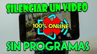 ❌ Cómo ELIMINAR EL AUDIO de un VÍDEO ➜ Sin Programas, Fácil y Gratis || Silenciar Audio screenshot 5