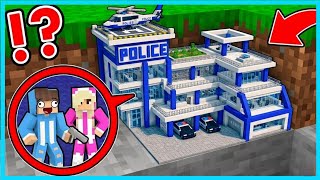Mipan U0026 Zuzuzu  Menemukan Kantor Polisi Yang Sangat Kecil Di Minecraft Lucu Banget