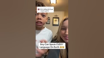 Thumbnail of Son can speak every language on earth #viral ##shorts