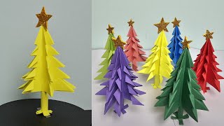 How to Make a 3D Paper Xmas Tree | 3D Paper Christmas Tree | Anan Creative Arena