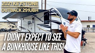 Bunkhouse RV Unlike the Rest!  2021 Keystone Outback 291UBH