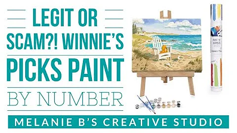 WINNIE'S PICKS - LEGIT OR SCAM?! Unboxing, Review & Swatching Paints PBN #DIY #PBN #paintbynumber