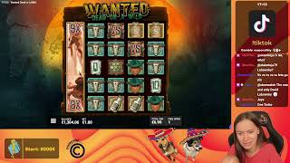 800x on Wanted Dead Or A Wild DUEL (Hacksaw Gaming)