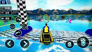 Jet Ski Water Boat Racing 3D Free android Gameplay screenshot 5