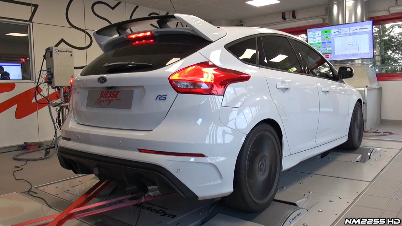 2016 Ford Focus RS 2.3 EcoBoost Dyno Runs - Lovely Sounds & Results! top gun