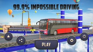 99.9% Impossible Game: Bus Driving & Simulator 3D New Full-HD Games 2020 ! IOS Android Gameplay screenshot 4