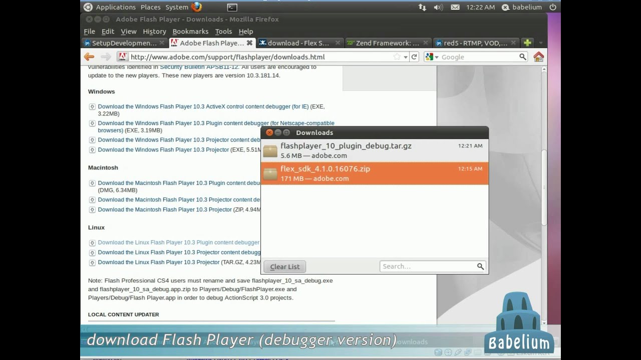 download flash players 10