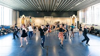 Crazy for You™ in rehearsals with the cast | Festival 2022 | Chichester Festival Theatre