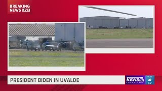 Uvalde school shooting | President Biden meets with south Texas first responders