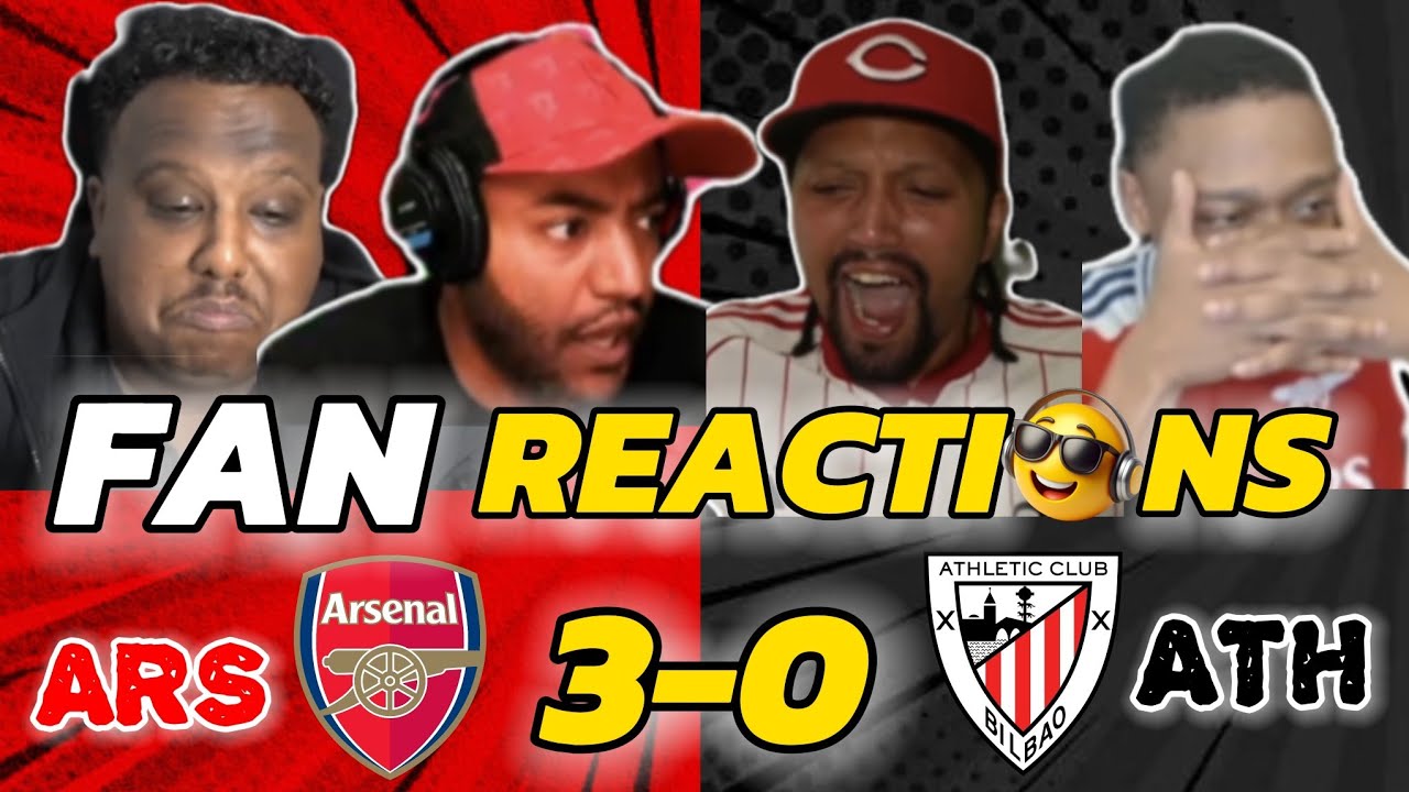 ARSENAL + RIVAL & HATERS FANS REACTION TO ARSENAL VS ATHLETIC CLUB 3-0 | CLUB FRIENDLIES