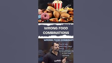 Wrong Food Combinations  #chandanmlt #labtechnician #rankplus  #biology #shortvideo #youtubeshorts
